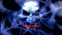 make scary skull say your site name