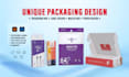 do unique packaging design, pouch bag, mylar bag, and product label design