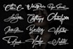 design handwriting, signature, scripted, cursive, photography logo
