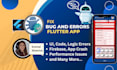 fix gradle issue, errors and develop features in flutter app