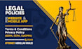 draft website terms of use, privacy policy and other legal documents
