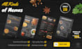 design creative awesome restaurant menu food menu