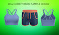 make 2d and clo 3d virtual fashion design tech pack drawing,