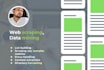 do web scraping and data mining, lead generation