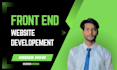 figma to html css, psd xd to html, angular react js front end web developer