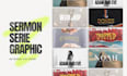 design church sermon series graphic package