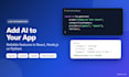integrate openai, gemini or claude ai into your react or python app