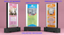 do a roll up, retractable, pop up and roller banner designs