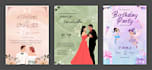 design invitation wedding , invitation card beautifully