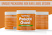 do professional supplement packaging label design