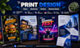 design professional flyers, brochures, posters and print materials