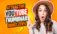design attractive eye catchy youtube thumbnail