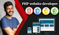 professionally develop a responsive website and web app using PHP