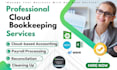 do bookkeeping using quickbooks online, xero, excel, wave