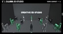 develop your custom 3d immersive animated landing page