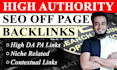 do high authority off page seo backlinks montly services