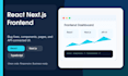 build or fix react next js frontend bugs