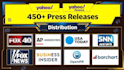do press release distribution and press release writing , publish press release