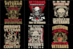 do USA veteran flag and military t shirt design
