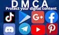 remove copyright infringing content from telegram under dmca