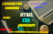 create any HTML CSS javascript website or assignment project