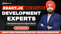 build react website, website development react, react front end developer