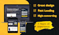 create a stunning landing page