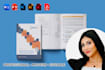 design brochure, flyer, newsletter, report, proposal, menu word and PPT template