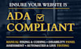 make your website legally ada compliant