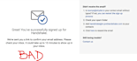 increase your user signups