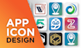 create a mobile phone app icon