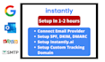 setup instantly account for cold emails outreach