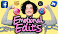 create emotional and powerful videos with audio and text