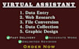 be your creative and executive personal virtual assistant