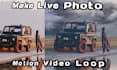 animate still photo animation, image to alive 3d parallax