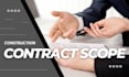 review construction contract scope