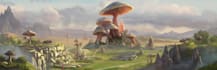 make a landscape digital painting