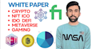write and design crypto white paper nft