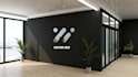design zoom virtual background with your logo in a 3d look