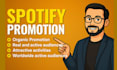 do spotify music promotion through real organic methods