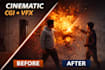 cinematic cgi vfx video for ads and social media
