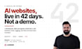 do ai website development with senior engineers, production ready