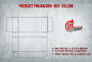 create dieline, box die line, custom die cut templates