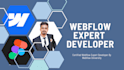 develop a webflow website, landing page, or business website,