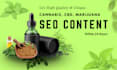 write cbd, medical marijuana, cannabis, hemp, and vaping articles