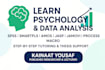 teach you psychology any level spss, smart pls, amos, jamovi, jasp and process