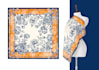 design premium scarfs and shawl print pattern