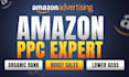 setup, manage and optimize amazon PPC campaigns to reduce acos and boost sales