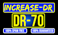 increase your website dr domain rating 70