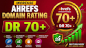 increase your website dr domain rating 70